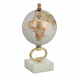 Paris Prix Globe sur Pied en Marbre Mappemonde 20cm Or 