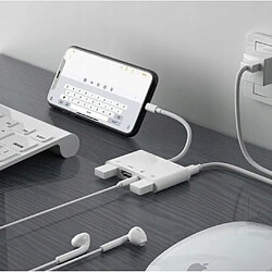 GUPBOO Adaptateur iPhone Lightning vers 2 x USB HDMI JACK,JL453