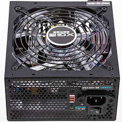 Alimentation TooQ Gaming XGE II avec ventilateur avec LED de 140 mm PFC actif 600 W pas cher