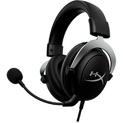 HP HyperX Casque CloudX pour jeux (argent argenté noir) - Xbox