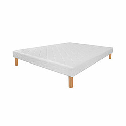 Avis Mes Ensemble matelas ressorts et visco avec sommier à ressorts 140x190 cm