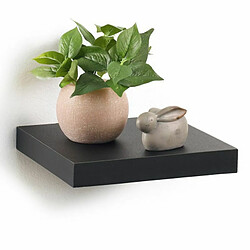 Paris Prix Étagère Murale Design Flottante 25cm Noir