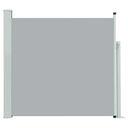 Maison Chic Auvent latéral rétractable de balcon | Store extérieur | Auvent solaire de patio 170x300 cm Gris -GKD26591