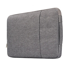 Avis Wewoo Sacoche pour ordinateur portable gris MacBook Air / Pro, Lenovo et autres ordinateurs portables, Taille: 39.2x28.5x2cm 15.4 pouces Universel Fashion Soft Laptop Denim Sacs Zipper Notebook Case Pouch