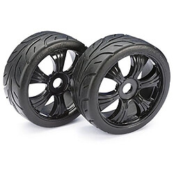 Roues pour Buggy 1:8 ABSIMA 2530003 Noir