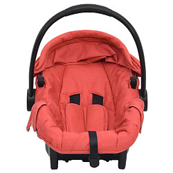 vidaXL Siège d'auto pour bébé Rouge 42x65x57 cm