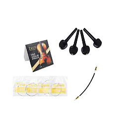 Cordes de rechange cordier de violon Ensemble Cordier de Violon Chevilles Cordes de Rechange Accessoires de Guitare