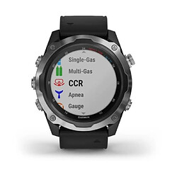 Garmin Descent MK2 Montre Connectée 2" LCD GPS Surveillance de la Fréquence Cardiaque Polymère Noir