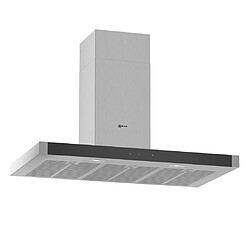 Hotte décorative murale 90cm 65db 710m3/h inox - d95bhm4n0 - NEFF 