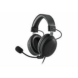 Casques avec Microphone Sharkoon B1 Noir