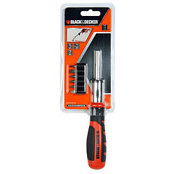 Jeu d'embouts avec tournevis Black & Decker BDHT0-62129 6 Pièces