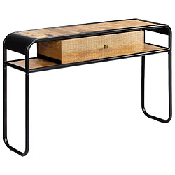 Avis Maison Chic Table console | Meuble d'entrée | Table d'appoint 118 x 30 x 75 cm Bois de manguier massif -GKD34775