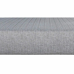 Avis Ebac Sommier déco SR9 - Gris clair 140x190 - Lattes bois - H.13 cm - Made in France