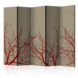 Paris Prix Paravent 5 Volets Red Hot Branches 172x225cm 