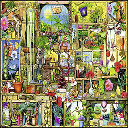 Widmann Ravensburger Colin Thompson The Gardener's Cupboard Puzzle (1000-piece)