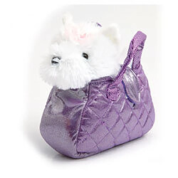 Ami Plush Peluche Chien + Sac à Main Petit Modèle