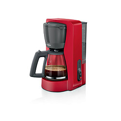 Cafetière filtre 15 tasses 1200w rouge/noir - TKA2M114 - BOSCH