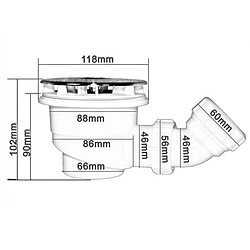 Acheter Receveur de douche 80x80x3cm rectangle