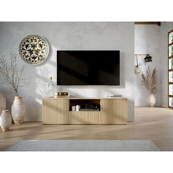 But Meuble TV TASSO 180cm imitation chêne