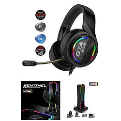 Support Casque Gamer SPIRIT OF GAMER Sentinel Universel + Casque Gamer Pro G250 PC/PS4 7.1 Surround Virtuel 