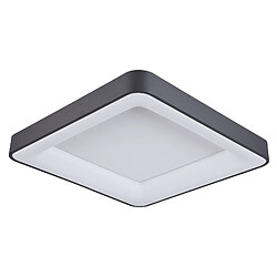 Italux Luminaire semi-affleurant moderne à DEL intégré, 4000K Matériau : Acrylique,AluminiumColoris : NoirPuissance max par ampoule (W) : 50IP : 20Hauteur en Cm : 9Largeur en Cm : 60Longueur en Cm : 60Température de couleur LED (K) :