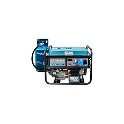 Könner & Söhnen Groupe électrogène 5500W GAZ/Essence 230V KS7000E-G