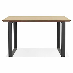 Paris Prix Bureau Design Ribaila 130cm Naturel & Noir