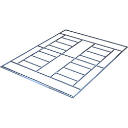 Habitat Et Jardin Fondation pour abri de jardin Dallas et Vegas - 15 M² 