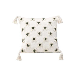 Venture Home Housse de coussin avec pompoms Millie 45x45 cm.