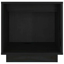 Acheter Maison Chic Table de chevet - Table de Nuit Noir 40x30x40 cm Bois de pin solide