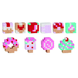 Warner Bros. Games Bandai- Pretty Krazy Pixels-Fabrique à gommes-Set de démarrage-Thème friandises-Loisirs créatifs, 38522