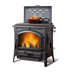 La Nordica Extraflame Poêle à bois 11.9kw noir - 7119111 - NORDICA EXTRAFLAME