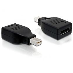 DeLOCK Displayport Adapter Displayport mini M Displayport FM Noir 