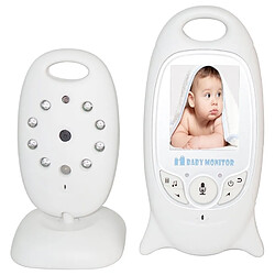 Wewoo Babyphone vidéo Babycam 2,0 pouces écran LCD sans tracas portable moniteur de bébé, bidirectionnel Talk Back, vision nocturne