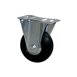 GUITEL POINT M - Roulette Port-roll Manutal fixe 85 x Ø 65 mm - Portée 65 Kg