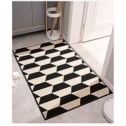 Avis LUUCOZK Tapis de porte d'entrée antidérapants pour entrée intérieure - Motif 2-60x90cm