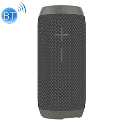 Wewoo Enceinte Bluetooth étanche gris Mini haut-parleur sans fil portable de lapin, micro intégré, soutien AUX / main appel gratuit / FM / TF 