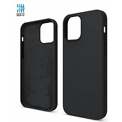 Riffi Riff Coque arrière souple en silicone fin et souple pour Apple iPhone 15 Plus Noir 