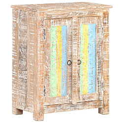 Maison Chic Buffet,Meuble de Rangement,commode pour salon,Cuisine 61x35x76 cm Bois d'acacia brut -MN11108