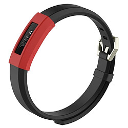 Wewoo Protection écran Dispositif portable intelligentétui de en silicone de couleur unie pour FITBIT Alta / HR rouge