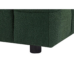 Fauteuil en tissu bouclette vert LERICI de Pascal Morabito pas cher