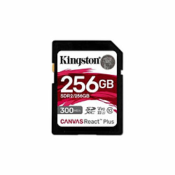 Carte Mémoire Micro SD avec Adaptateur Kingston SDR2/256GB SDXC UHS-II 8K Ultra HD 256 GB 