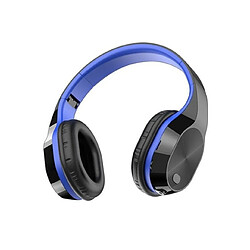 Universal T5 casque de jeu pliable stéréo pour bluetooth 5.0 support carte TF casque 9D casque hifi casque pliable sans fil casque oreille bouchon d'oreille casque 