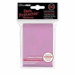 Ultra Pro - 330481 - Jeu De Cartes - Housse De Protection - Rose - 50 Pièces - D12 