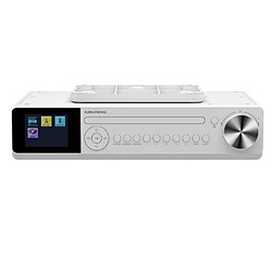 Radio de cuisine 6w blanc avec bluetooth - DKR2000BTDABCDW - GRUNDIG