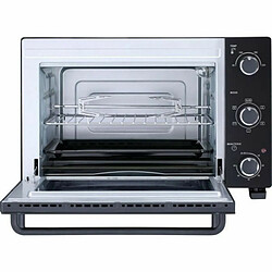 CONTINENTAL EDISON CEMF35B4 - Minifour electrique 35L noir - 1500W - Rotissoire, Convection naturelle