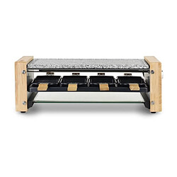 Hkoenig H.KoeNIG WOD12 - Raclette et pierre a cuire 8 pers design bois 