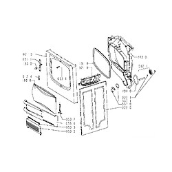 Whirlpool PORTE SECHE LINGE COMPLETE REP 1000 PORTE SECHE LINGE COMPLETE REP 1000 pour SECHE LINGE WHIRLPOOL - 481244010871