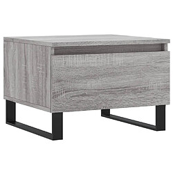 Acheter vidaXL Tables basses 2 pcs sonoma gris 50x46x35 cm bois d'ingénierie