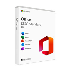 Microsoft Office 2021 LTSC Standard pour Mac - Licence à télécharger - Livraison rapide 7/7j